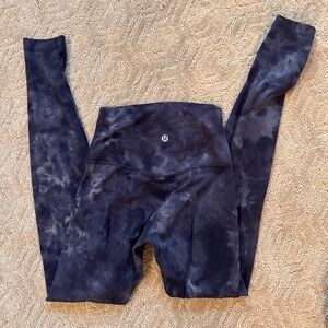Lululemon marbled leggings 25”